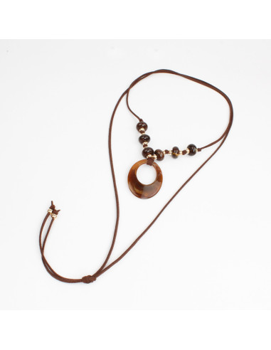 Collar de Gamuza Acrylic