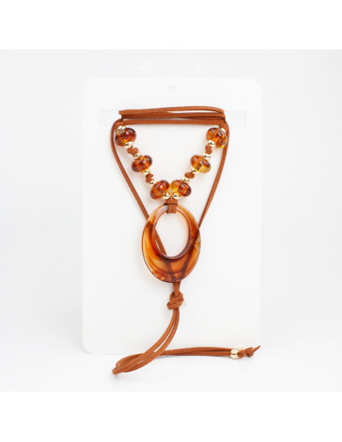 Collar de Gamuza Acrylic