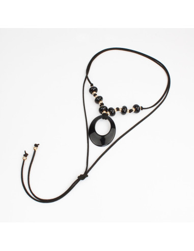 Collar de Gamuza Acrylic
