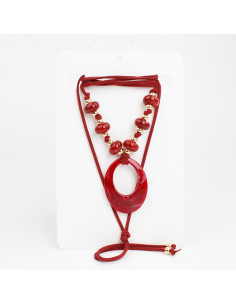 Collar de Gamuza Acrylic