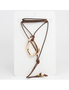Collar de Cordón Organic Gold
