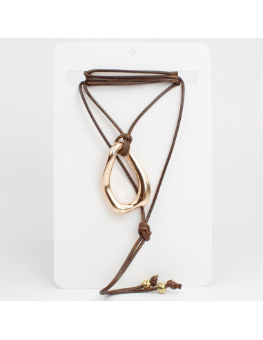 Collar de Cordón Organic Gold