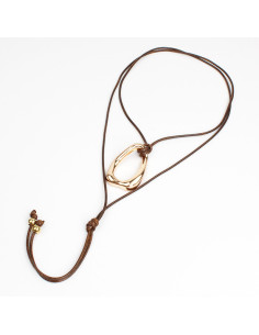 Collar de Cordón Organic Gold