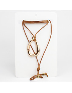 Collar de Cordón Organic Gold