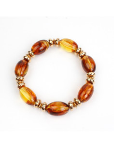 Pulsera Golden Oval