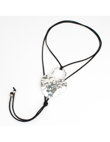 Collar de Gamuza Block Love