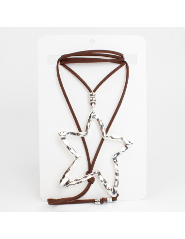 Collar de Gamuza Full Star