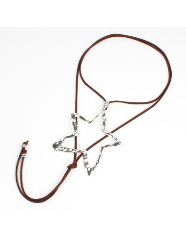 Collar de Gamuza Full Star