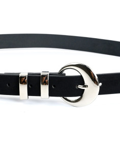 Cinturón de PU Oval