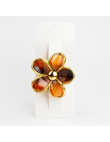 Broche Crystal Flower