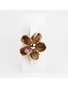 Broche Crystal Flower