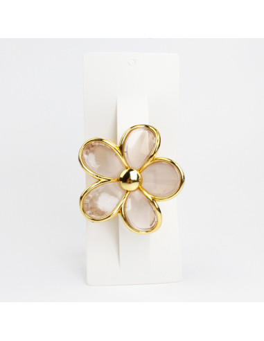 Broche Crystal Flower