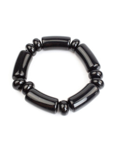 Pulsera Elástica Caramel Beads