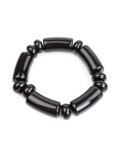 Pulsera Elástica Caramel Beads