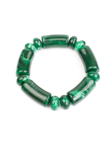 Pulsera Elástica Caramel Beads