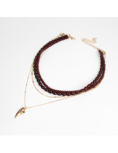 Collar Organic Heart and Colors