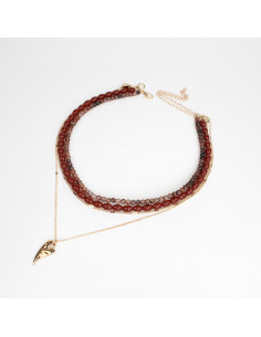 Collar Organic Heart and Colors