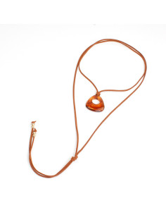 Collar de Gamuza Triangle Color