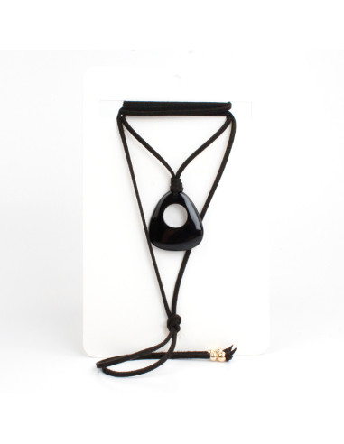 Collar de Gamuza Triangle Color