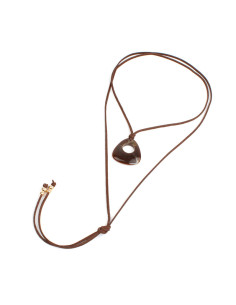 Collar de Gamuza Triangle Color