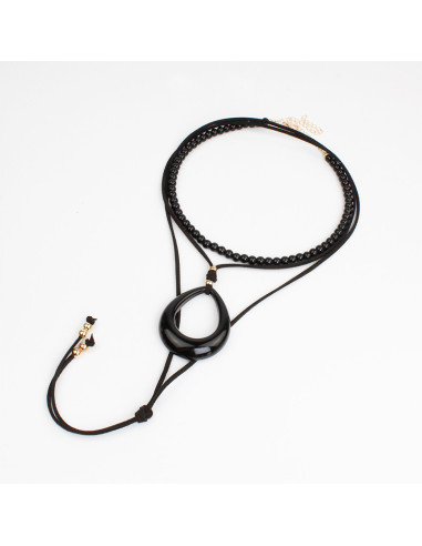 Set de Collares Suede & Beads