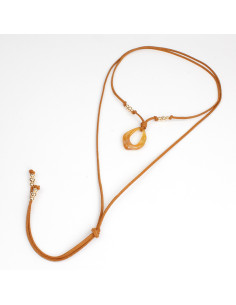 Collar de Gamuza Organic Drop