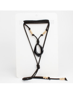 Collar de Gamuza Organic Drop