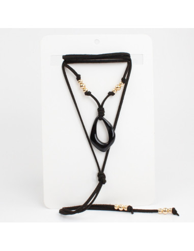 Collar de Gamuza Organic Drop