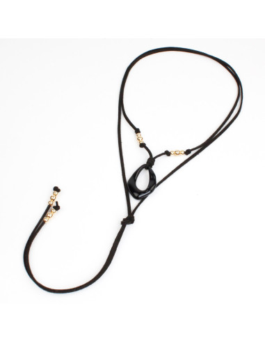 Collar de Gamuza Organic Drop