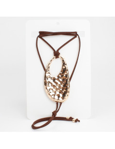 Collar de Gamuza New Textured