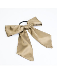 Moño Seda Dark Camel