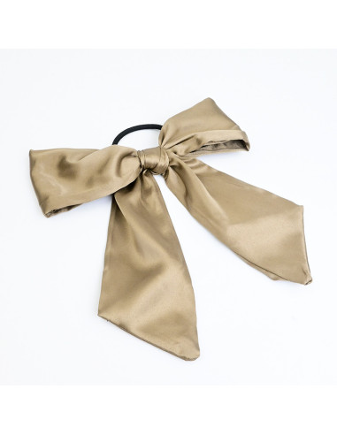 Moño Seda Dark Camel