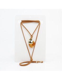 Collar de Gamuza Elegant