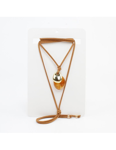 Collar de Gamuza Elegant