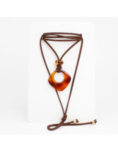 Collar de Gamuza Acrilic