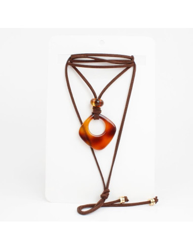 Collar de Gamuza Acrilic