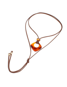 Collar de Gamuza Acrilic