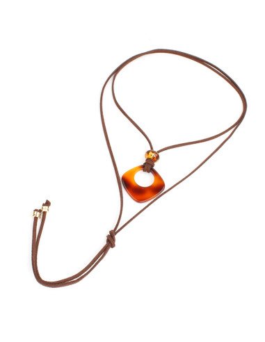 Collar de Gamuza Acrilic