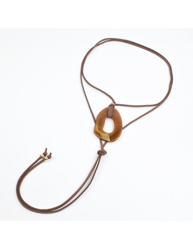 Collar de Gamuza  Organic Piece