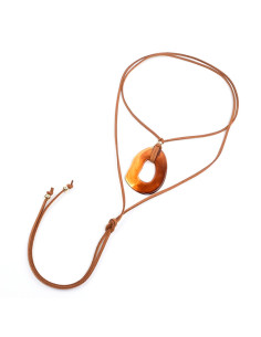 Collar de Gamuza  Organic Piece