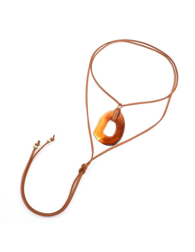 Collar de Gamuza  Organic Piece
