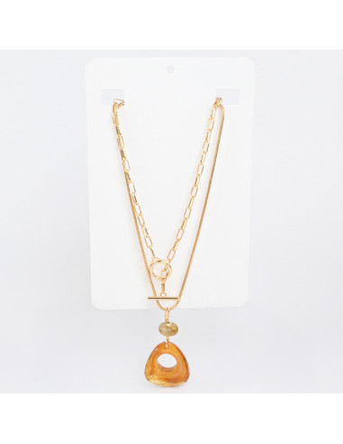 Collar  de Cadenas Organic Acrylic