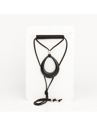 Collar de Gamuza Matte Oval