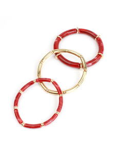 Pulsera set x3 Marbled
