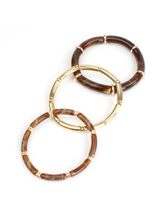 Pulsera set x3 Marbled