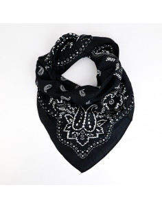 Pañuelo Monocromo Paisley (70x70)