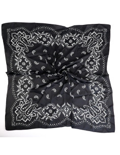 Pañuelo Monocromo Paisley (70x70)