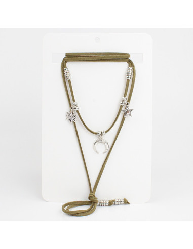 Collar de Gamuza Lucky