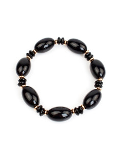 Pulsera  Elástica Oval Beads