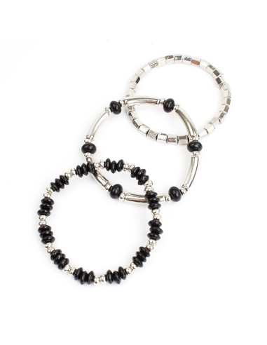 Pulsera set x3 Plate Colors